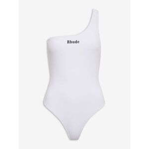 Rhude White Polyester One-Piece Women's Swimsuit